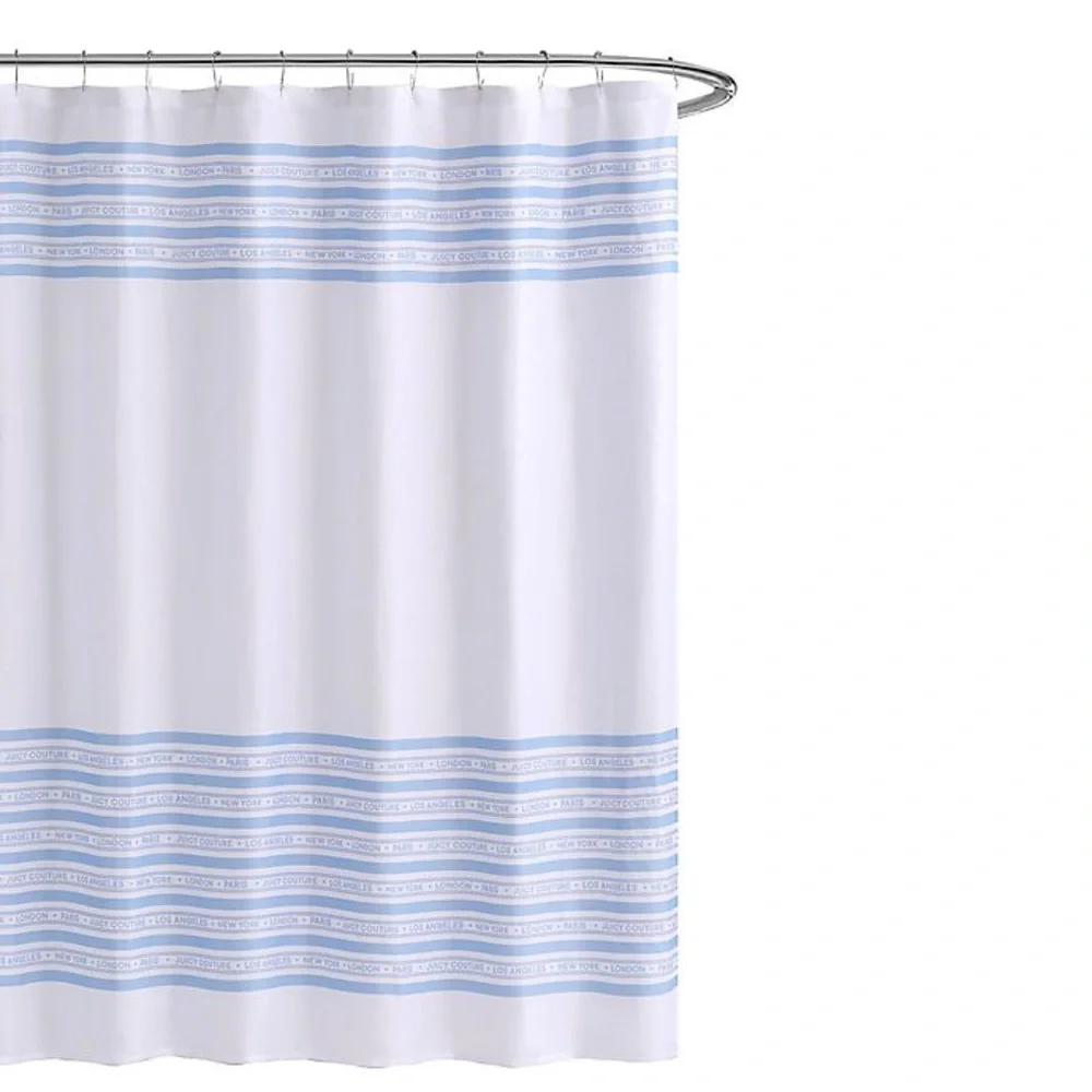 Juicy Couture | City Stripe Shower Curtain | 72